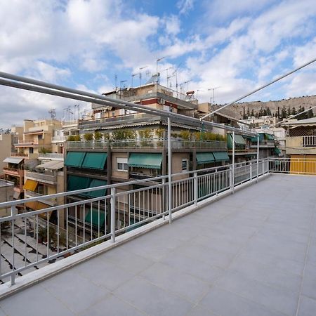 Appartement Athens Hideout Apt, Big Rooftop With City View Extérieur photo