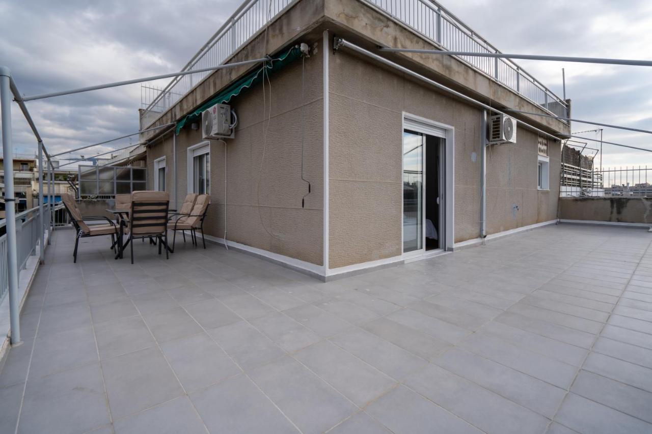 Appartement Athens Hideout Apt, Big Rooftop With City View Extérieur photo