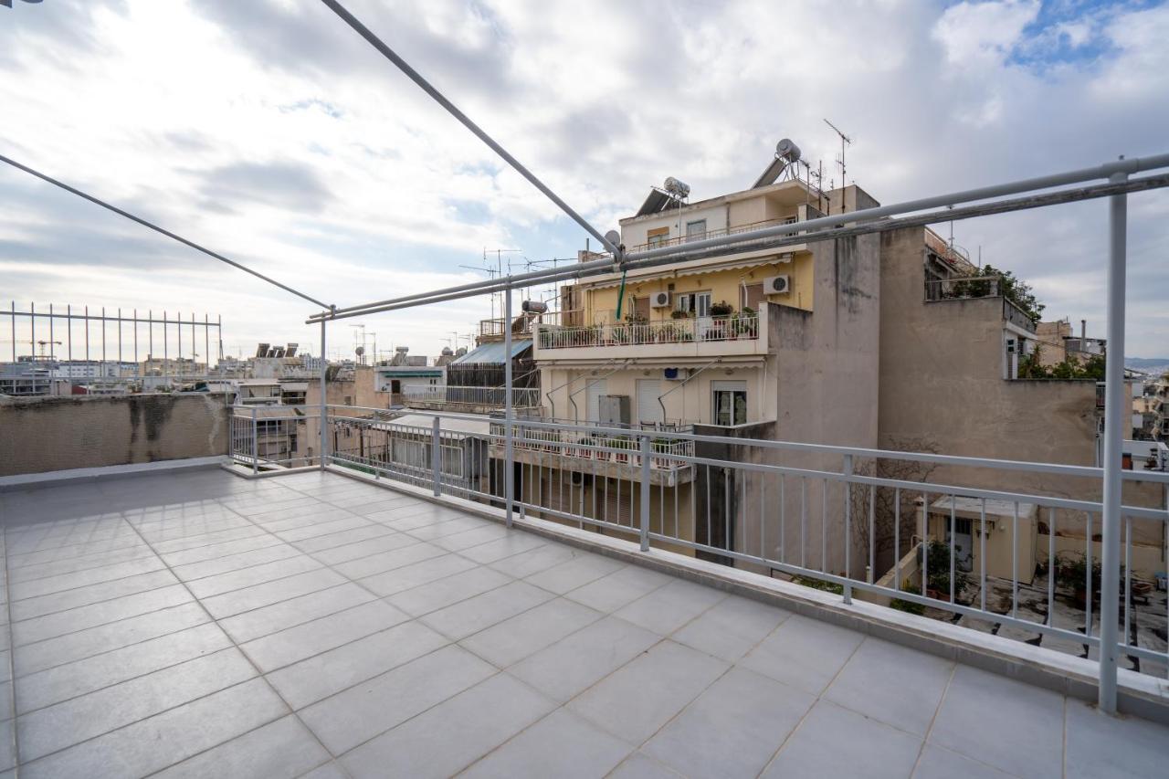 Appartement Athens Hideout Apt, Big Rooftop With City View Extérieur photo